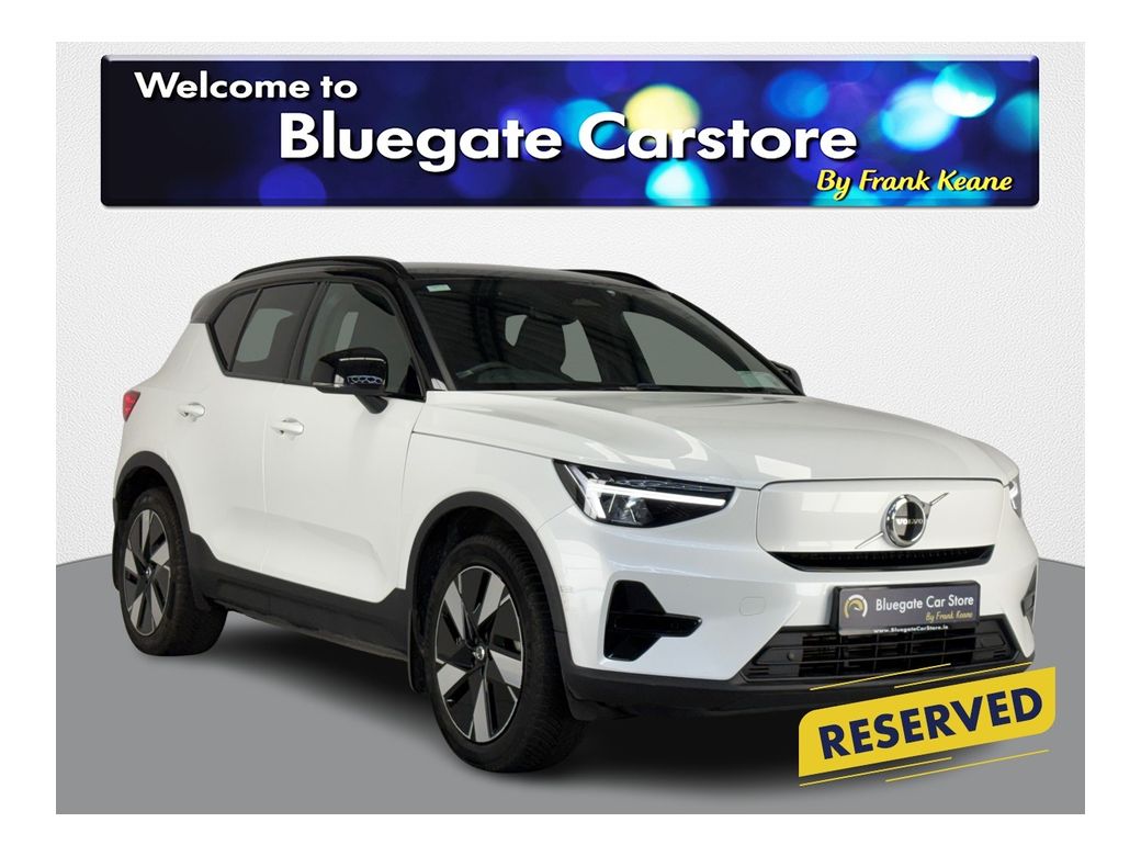 Image for 2024 Volvo XC40 Rchrg Core EXT*FRONT HEATED SEATS*MULTIFUNCTIONAL STEERING WHEEL**KEYLESS START**TOUCH SCREEN INFOTAINMENT**APPLE CARPLAY/ANDROID AUTO**BLACK CLOTH INTERIOR**ISOFIX**DIGITAL DASH**FINANCE ARRANGED**