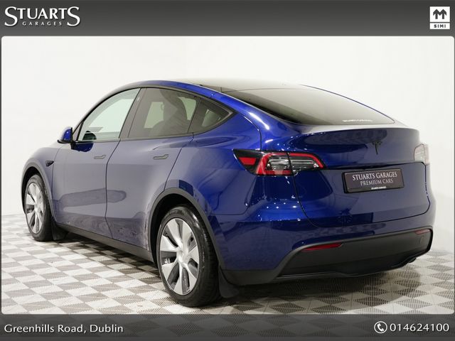 Image for 2023 Tesla Model Y RWD*MINT CONDITION MODEL Y. 20” INDUCITON BLACK ALLOYS, DEEP BLUE METALLIC WITH WHITE PREMIUM INTERIOR, KEYLESS, 360 CAMERA, ADAPTIVE CRUISE, HEATED SEATS AND STEERING WHEEL, PANORAMIC GLASS ROOF, M