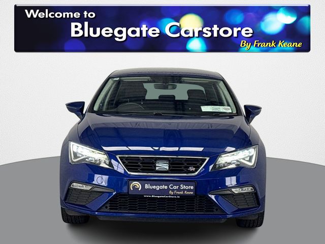 Image for 2019 SEAT Leon 1.5 TSI 150HP DSG FR AUTO**TOUCH SCREEN MEDIA DISPLAY**DUAL CLIMATE CONTROL**PARKING SENSORS**ELECTRIC HANDBRAKE**AIR CONDITIONING**MULTIFUNCTIONAL STEERING WHEEL**ISOFIX**FINANCE ARRANGED**