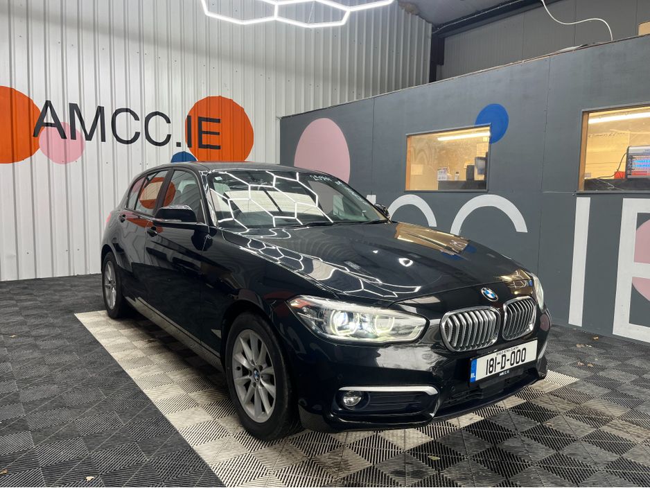 Image for 2018 BMW 1 Series €15950 2018 BMW 118D STYLE 2.0 AUTOMATIC / CRUISE CONTROL / REVERSE CAMERA / HEATED SEATS AND MORE