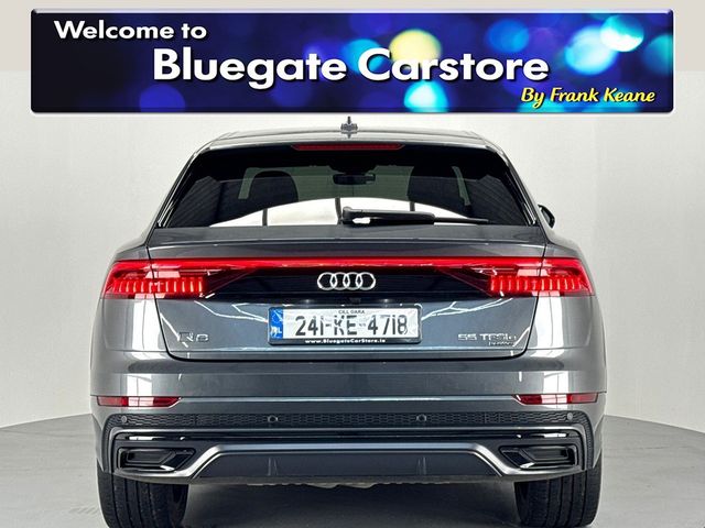 Image for 2024 Audi Q8 TFSI BLACK ED 55 QTO 381BHP*BLACK LEATHER INTERIOR*FRONT HEATED ELECTRIC SEATS*TOUCH SCREEN CLIMATE CONTROL*TOUCH SCREEN INFOTAINMENT*APPLE CARPLAY*REVERSE CAMERA**SATNAV*ELECTRIC TAILGATE*22"ALLOYS*