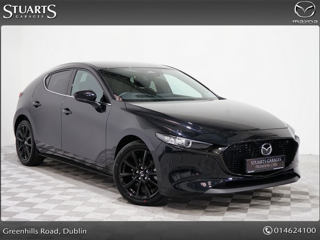 Image for 2026 Mazda Mazda3 @ MAZDA SOUTH DUBLIN, 2.5P 140PS M HYBRID 5DR HOMURA*AVAILABLE FOR IMMEDIETE DELIVERY*KEYLESS, HEADS UP, NAV, TRAFFIC SIGN RECOGNITION, REAR CAMERA, ADAP CRUISE, LANE DEPARTURE**