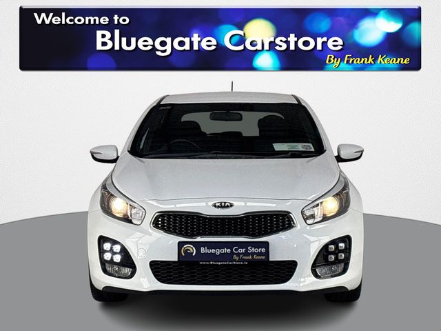 Image for 2017 Kia Ceed CEE'D GT LINE 5DR **17 INCH ALLOYS**FULL BLACK CLOTH INTERIOR**REAR PARKING SENSORS**USB PORT**CD PLAYER**SUNGLASSES HOLDER**SPARE TYRE**AUX CONNECTION**DIGITAL DASHBOARD CLOCK**SEMI-DIGITAL DASH**