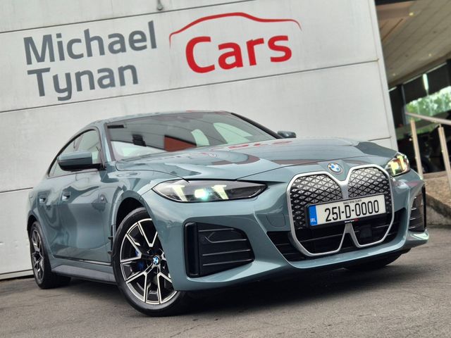 Image for 2025 BMW i4 M Sport eDrive 35 (335bhp) 18'' Alloys, Black Leather, CarPlay, Camera, Large Touch Screen Display - First Registered in December 2025 - Trade in Price €48, 888