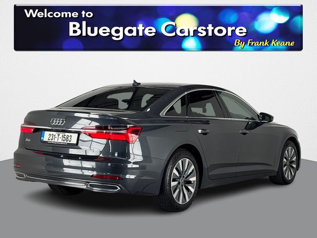 Image for 2023 Audi A6 LIMOUSINE 40 TDI SE**MULTIFUNCTIONAL STEERING WHEEL**FRONT HEATED SEATS**BLACK LEATHER INTERIOR**TOUCH SCREEN INFOTAINMENT**REVERSE CAMERA**PARKING SENSORS**TOUCH SCREEN CLIMATE CONTROL**