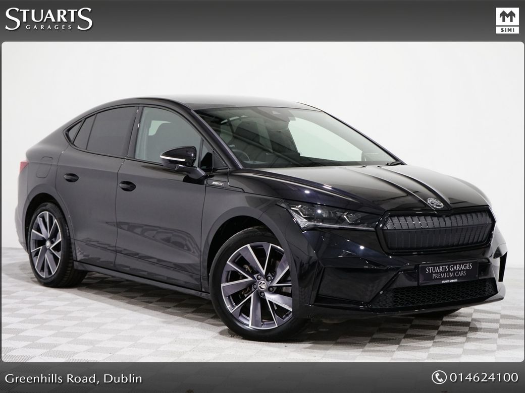 Image for 2023 Skoda Enyaq ENYAQ 80 SPORTLINE PLUS COUPE, PANORAMIC SUNROOF, 20” DIAMOND CUT ALLOYS, HEATED STEERING WHEEL, HEATED SEATS, ADAPTIVE CRUISE CONTROL