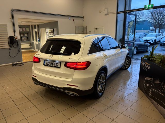 Image for 2018 Mercedes-Benz GLC Class 220 4matic AMG Line 5DR AUTO. NCT, Alloy Wheels, Full Leather, Full Electrics, Hands Free, 2 Keys, Dual Climate Control, Cruise Control, Reverse Camera, and more.