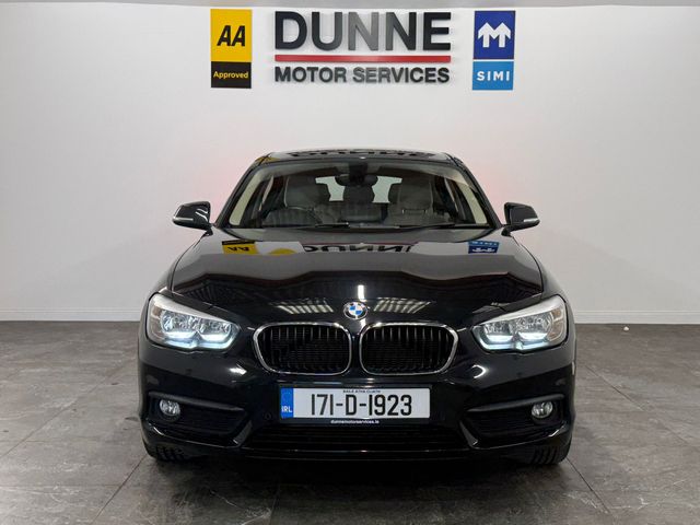 Image for 2017 BMW 1 Series **116D SE**AUTOMATIC**FULL CREAM LEATHER**TINY MILEAGE**SAT NAV**16"ALLOY WHEELS**DIGITAL CLIMATE CONTROL**AIR CONDITION**BLUETOOTH PHONE AND STREAMING**2 KEYS**MULTIFUNCTION STEERING WHEEL**