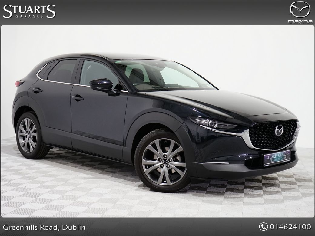 Image for 2022 Mazda CX-30 ONLY 22, 500KM, CX-30 2.0 SKYACTIVE X AUTO GT SPORT: JET BLACK MICA METALLIC WITH BLACK LEATHER ELECTRIC HEATED MEMORY SEATS, ELECTRIC TAILGATE