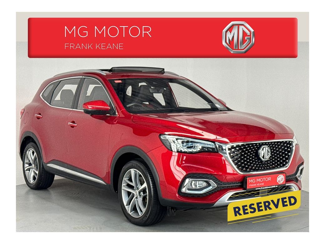 Image for 2022 MG HS HS PHEV - EXCLUSIVE 5DR AUTO**PANORMAIC ROOF**BLACK & RED LEATHER INTERIOR**HEATED SEATS**360 DEGREE REVERSING CAMERA**MOTORISED TAILGATE**ANDROID AUTO/APPLE CARPLAY**ADAPTIVE CRUISE CONTROL**