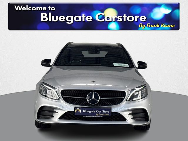 Image for 2021 Mercedes-Benz C Class DE AMG LINE NIGHT EDITION ESTATE**PANORAMIC SUNROOF**BLACK LEATHER INTERIOR**FRONT HEATED ELECTRIC MEMORY SEATS**REVERSE CAMERA**PARKING SENSORS**AMG ALLOYS**BURMESTER SOUND SYSTEM**FINANCE ARRANGED**
