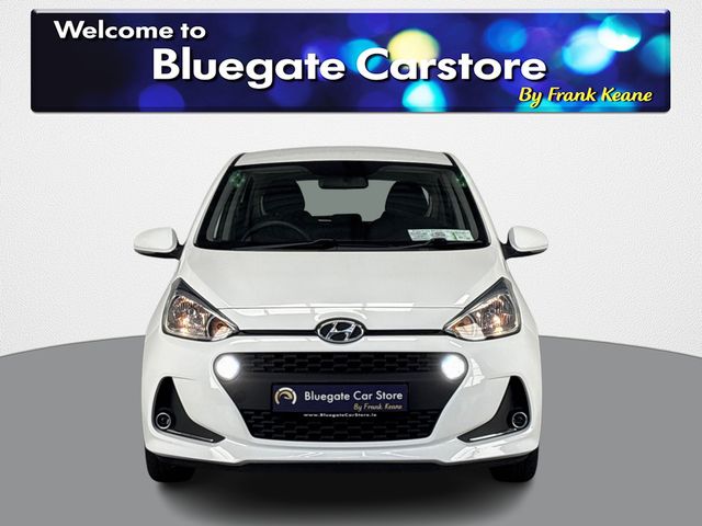 Image for 2019 Hyundai i10 DELUXE**MULTIFUNCTIONAL STEERING WHEEL**AIR CONDITIONING**ELECTRIC MIRRORS**BLACK/BLUE CLOTH INTERIOR**ISOFIX**FINANCE ARRANGED**