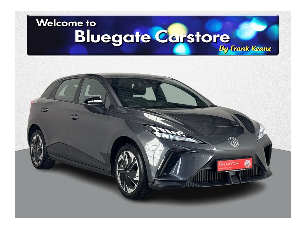 Image for 2023 MG MG4 LR EXCITE EV 203PS 5DR AUTO **FULL BLACK CLOTH INTERIOR**APPLE CARPLAY**ANDROID AUTO**TOUCHSCREEN INFOTAINMENT SYSTEM**DIGITAL DASHBOARD**LANE ASSIST**ISOFIX**17 INCH ALLOY WHEELS**AUTOHOLD**