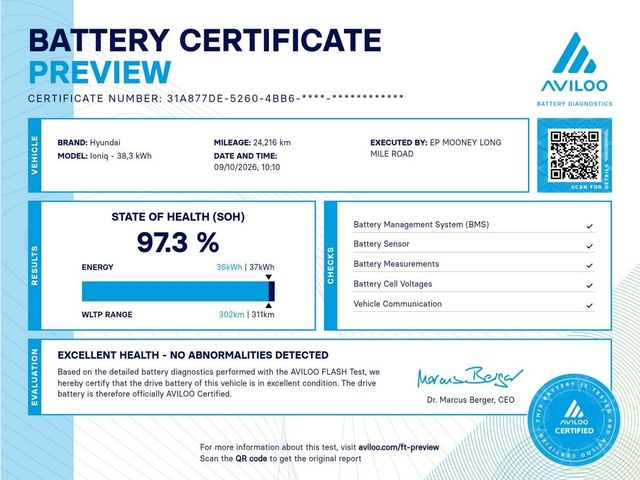 Image for 2022 Hyundai Ioniq Premium 38kWh EV Low Mileage, High Spec - Test Dive Today at Mooney