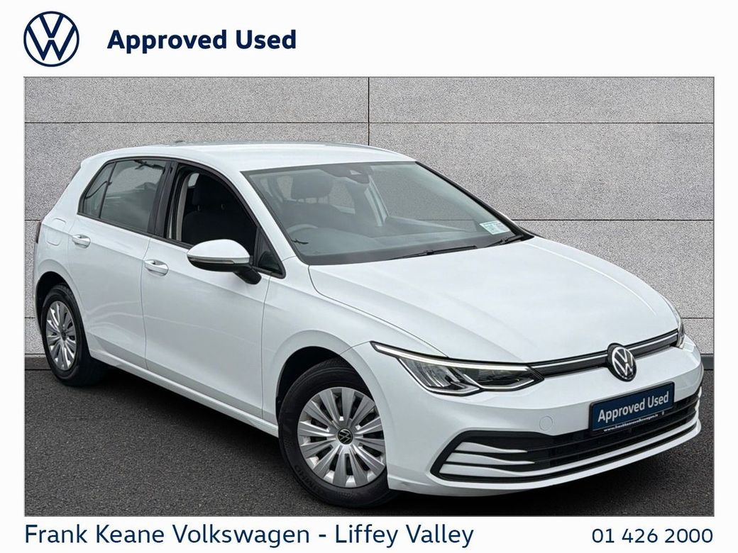 Image for 2021 Volkswagen Golf 1.0 TSI 90HP *PURE WHITE* *REAR PARKING SENSORS* *CARPLAY & ANDROID AUTO**12 MONTHS FRANK KEANE WARRANTY* *FINANCE AVAILABLE*