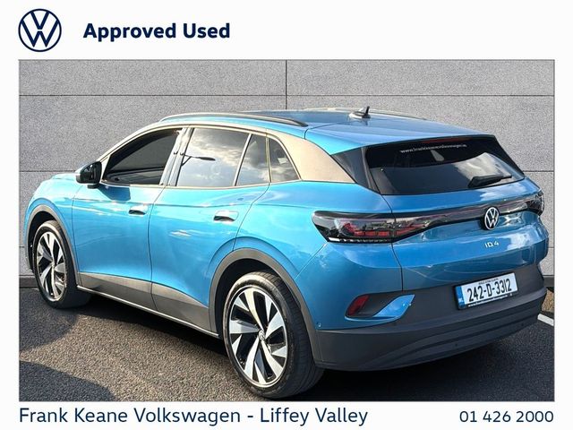 Image for 2024 Volkswagen ID.4 77KWH PRO PLUS 286BHP *COSTA AZUL BLUE* *LONGER RANGE* *ELECTRIC TAILGATE* *IQ HEADLIGHTS* *REAR VIEW CAMERA* *PCP FINANCE AVAILABLE* *BATTERY CERTIFIED*