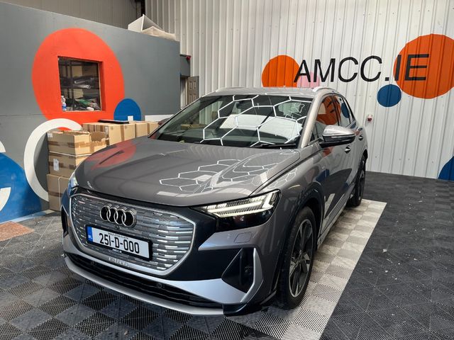 Image for 2025 Audi Q4 e-tron 2025 AUDI Q4 E-TRON 45 S-LINE AUTOMATIC / CRUISE CONTROL / 360 CAMERA / ELECTRIC MEMORY & HEATED SEATS / PADDLE SHIFTERS / AMBIENT LIGHTS / APPLE CARPLAY AND MORE