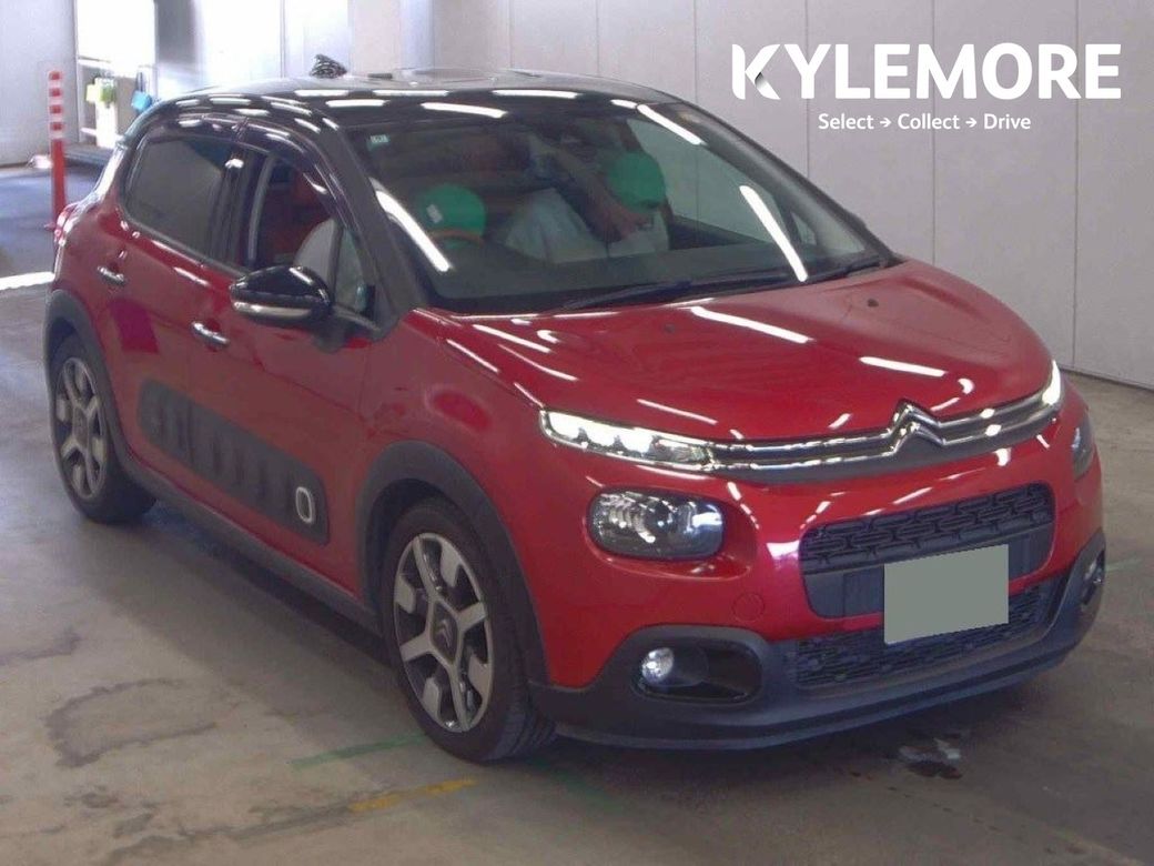 Image for 2018 Citroen C3 1.2 AUTOMATIC COLORADO EDITION - BROWN LEATHER - RED/BLACK TWO TONE - FACTORY ALLOYS - CRUISE CONTROL - REAR CAMERA
