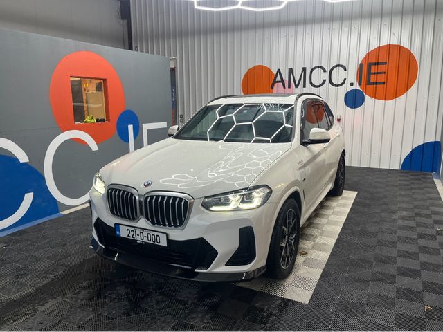 Image for 2022 BMW X3 €53950! 2022 BMW X3 30E M-SPORT 2.0 HYBRID / 7K KMS / PAN ROOF / ADAPTIVE CRUISE CONTROL, HEATED SEATS, 360 CAMERA & MORE