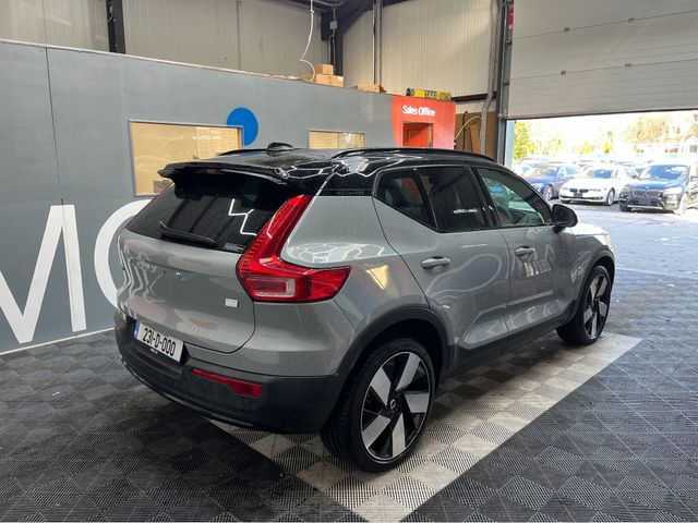 Image for 2023 Volvo XC40 €36950 2023 VOLVO XC40 RECHARGE ULTIMATE SINGLE MOTOR AUTOMATIC / CRUISE CONTROL / 360° CAMERA / ELECTRIC MEMORY & HEATED SEATS / PANORAMIC SUNROOF / APPLE CARPLAY AND MOREQ