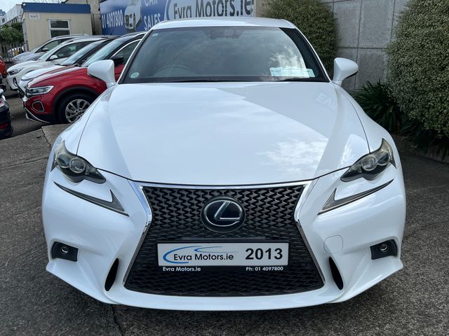 Image for 2013 Lexus IS 300h F-SPORT AUTOMATIC HYBRID 2.5 PETROL //HIGH SPEC//FULL LEATHER ELECTRIC HEATED SEATS//COOLED SEATS//REVERSE CAMERA//ADAPTIVE CRUISE CONTROL//KEYLESS ENTRY//