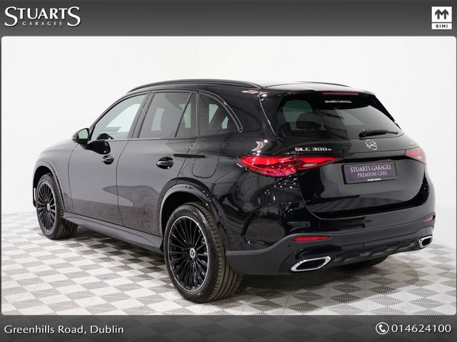 Image for 2025 Mercedes-Benz GLC Class 300e URBAN EDITION PHEV: OBSIDIAN BLACK METALLIC WITH BLACK ARTICO: WIRELESS CHARGER, REVERSING CAMERA, HEATED SEATS, KEYLESS GO, POWERED BOOT