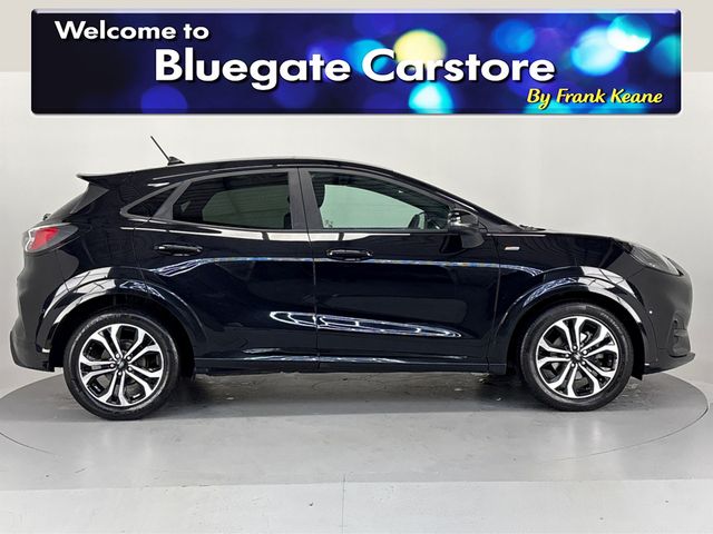 Image for 2022 Ford Puma ST-LINE 5DR 1.0T 125 MHEV**MULTIFUNCTIONAL STEERING WHEEL**DIGITAL DASH**REVERSE CAMERA**TOUCH SCREEN MEDIA DISPLAY**REVERSE CAMERA**BLACK CLOTH INTERIOR**BLUETOOTH**NAVIGATION**FINANCE AVAILABLE**