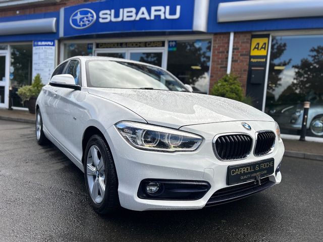 Image for 2017 BMW 1 Series 118 D - Sport Automatic | Stunning White | Top Trade-Ins | Finance Arranged | Assured Warranty | Nct & Tax | Low Tax / Huge MPG |