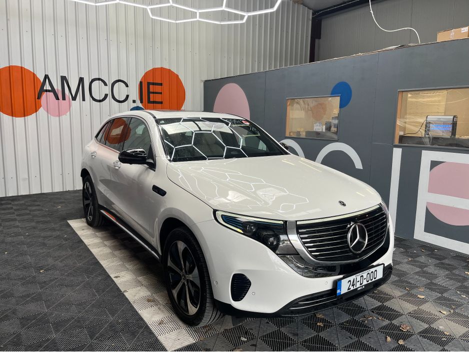 Image for 2024 Mercedes-Benz EQC €44950 2024 MERCEDES-BENZ EQC 400 / CRUISE CONTROL / 360° CAMERA / ELECTRIC MEMORY & HEATED SEATS / PADDLE SHIFTERS / AMBIENT LIGHTS / PANORAMIC SUNROOF / APPLE CARPLAY