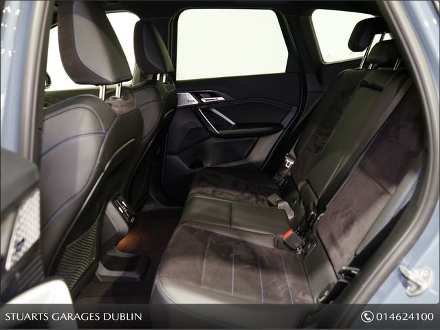 Image for 2023 BMW iX1 30e X-DRIVE M-SPORT *PRO PACK WITH TECH PACK AND COMFORT PACKS*: FINISHED IN STORM BAY METALLIC WITH BLACK HALF LEATHER, 20” DIAMOND CUT ALLOYS. 