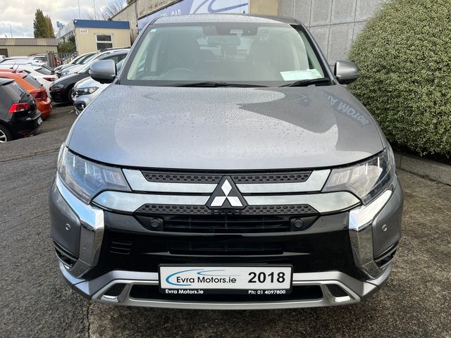Image for 2018 Mitsubishi Outlander 4WD G AUTOMATIC PLUG IN HYBRID 2.4 PETROL //LOW MILES//HIGH SPEC//HEATED SEATS AND STEERING WHEEL//REVERSE CAMERA//ADAPTIVE CRUISE CONTROL// 