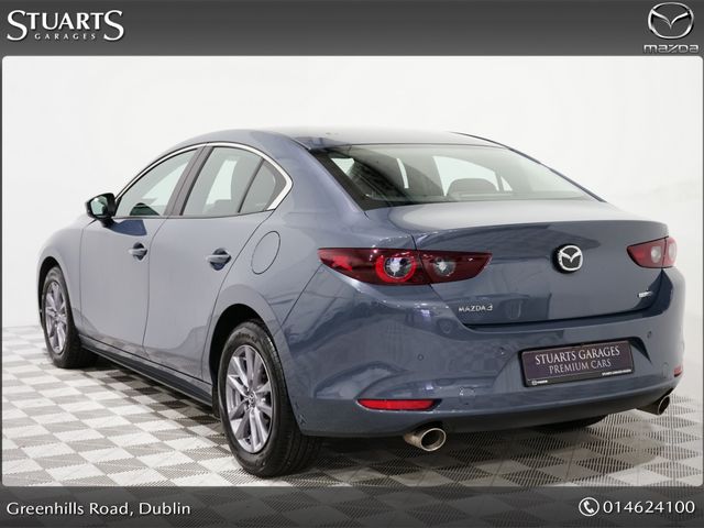 Image for 2022 Mazda Mazda3 2.0 SKY-X 4 DR 186PS GSL POLYMETAL GREY, 1 OWNER**KEYLESS, HEADS UP, NAV, TRAFFIC SIGN RECOGNITION, REAR CAMERA, ADAP CRUISE, LANE DEPARTURE, HEATED SEATS, DUAL CLIMATE, BLIND SPOT DETECTION, PRIVACY 
