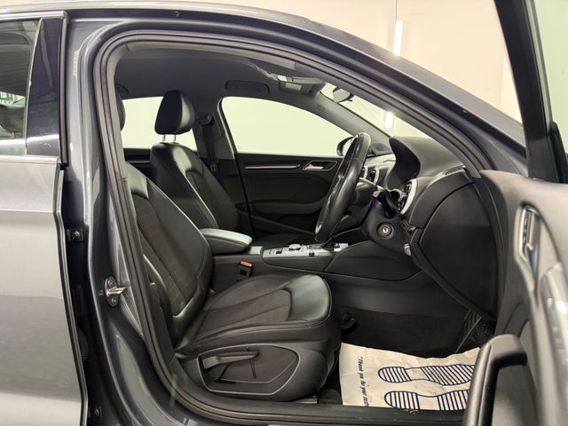 Image for 2017 Audi A3 **MULTI SERVICE HISTORY **2 KEYS **MULTI FUNCTION STEERING WHEEL **ADAPTIVE CRUISE CONTROL **HEATED HALF LEATHER HALF FABRIC SEATS **FRONT / REAR PARKING SENSORS **POP UP BLUETOOTH RADIO **AUTO START 