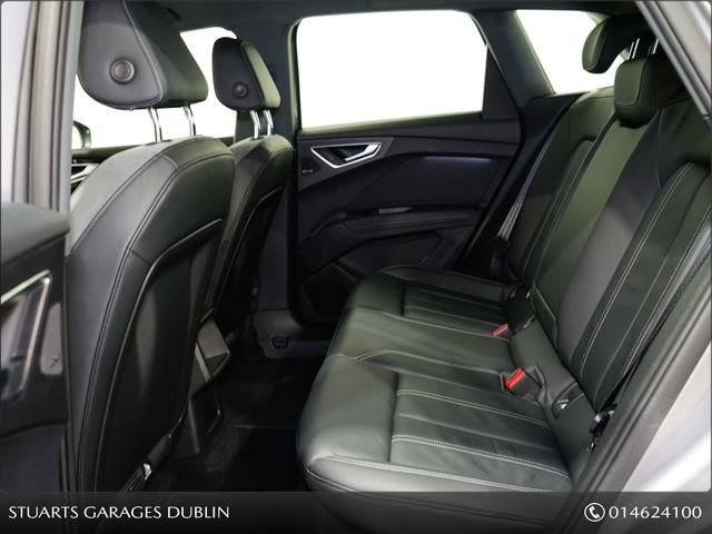 Image for 2022 Audi Q4 *IRISH CAR, 1 OWNER* 40 – BIGGER BATTERY* Q4 E-TRON SPORT SUV: TYPHOON GREY WITH BLACK LEATHER, 20” S/LINE ALLOYS, HEATED SEATS, REVERSING CAMERA