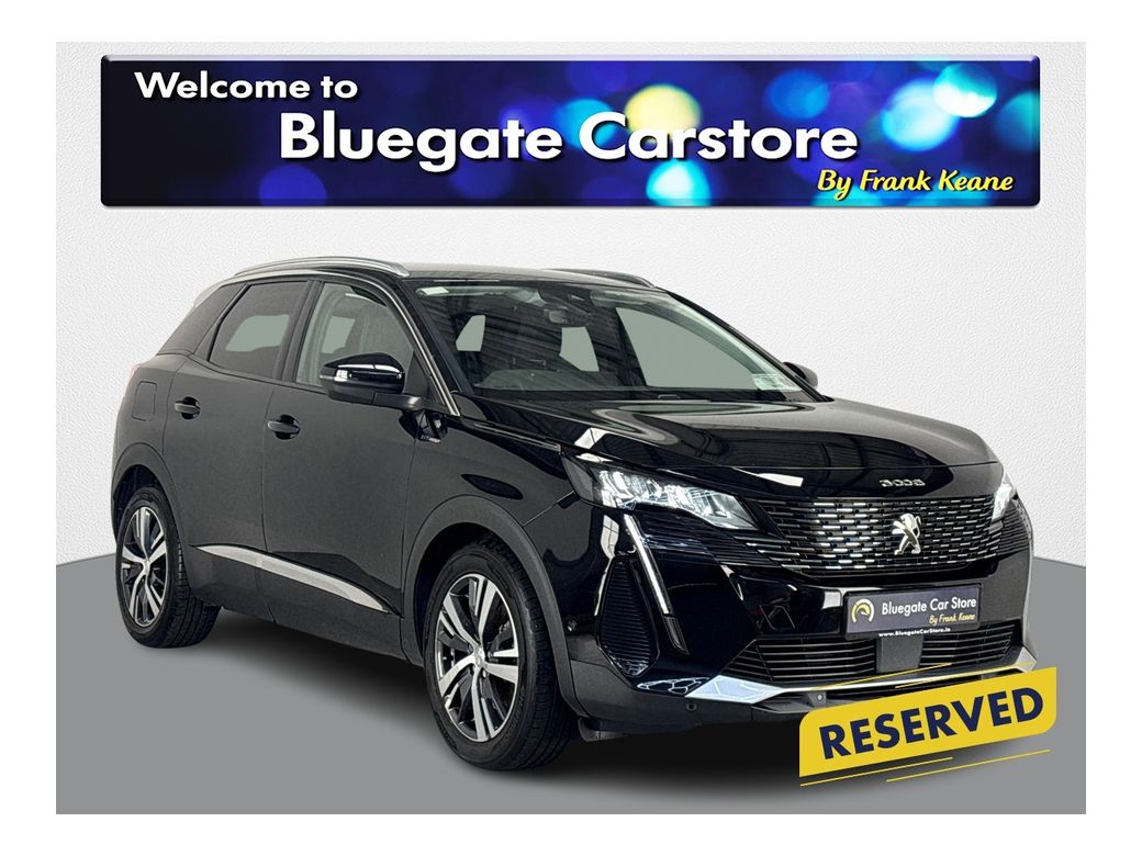 Image for 2021 Peugeot 3008 FL ALLURE 1.6 PHEV 225 **FULL BLACK HALF LEATHER INTERIOR**APPLE CARPLAY**ANDROID AUTO**REVERSE CAMERA**FULL DIGITAL DASH**TOUCHSCREEN INFOTAINMENT SCREEN**DRIVE MODES**BLIND SPOT INDICATORS**