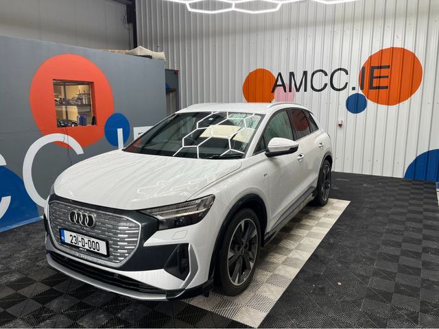 Image for 2023 Audi Q4 e-tron €35950! 2023 AUDI Q4 E-TRON 40 S-LINE ELECTRIC AUTOMATIC / CRUISE CONTROL / 360° PARKING CAMERA / HEATED SEATS / PADDLE SHIFTERS / APPLE CARPLAY / AMBIENT LIGHTSSHIFTERS 