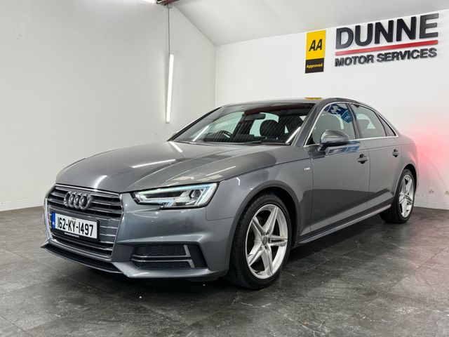 Image for 2016 Audi A4 **S-LINE ULTRA EDITION **2 KEYS **BANG OLUFSEN SPEAKERS **MULTI FUNCTION STEERING WHEEL **MULTI FUNCTION CENTRE CONSOLE **MILTIPLE DRIVE MODES **DUAL DIGITAL CLIMATE CONTROL **REAR DIGITAL CLIMATE CON