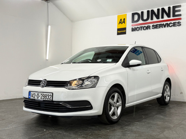 Image for 2014 Volkswagen Polo **BLUE MOTION MODEL **2 KEYS **TOUCHSCREEN BLUETOOTH RADIO **DSG GEARBOX **SAT NAV **POWER FOLD MIRRORS **BLACK FABRIC SEATS **AUTO START STOP **DAYTIME RUNNING LIGHTS **FOG LIGHTS **ELECTRIC WINDOWS 