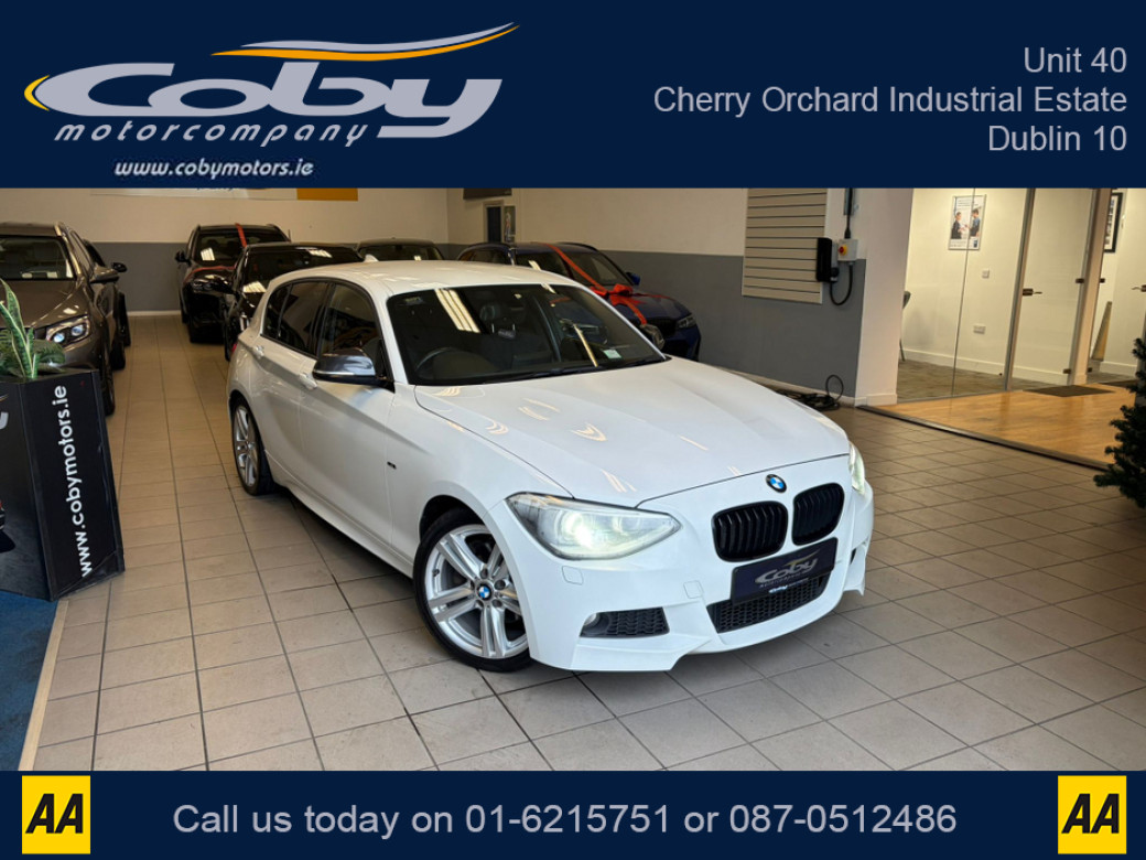 Image for 2012 BMW 1 Series 1.6 5DR AUTO M-Sport . NCT Cruise Control, Dual Climate Control, Alloy Wheels, Revers Camera, Bluetooth, Folding Rear Seats, CD Player &amp; more.