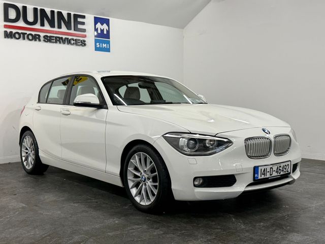 Image for 2014 BMW 1 Series *116I**REAR CAMERA**HEATED SEATS**PARKING SENSORS**FULL CREAM LEATHER **17"ALLOY WHEELS**WARRANTY**FINANCE AVAILABLE