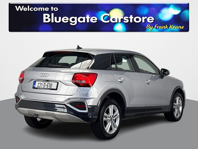 Image for 2023 Audi Q2 30 TDI 116HP SE **FULL BLACK LEATHER INTERIOR**FRONT HEATED SEATS**REVERSE CAMERA**ELECTRONIC HANDBRAKE**INFOTAINMENT SCREEN**AUTOHOLD**SEMI DIGITAL DASH**A/C**CRUISE CONTROL**PARKING SENSORS**