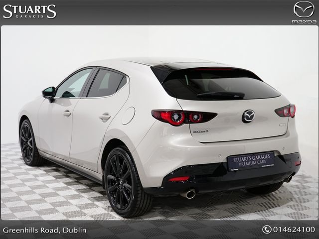 Image for 2025 Mazda Mazda3 2.5P 137PS 6MT HOMURA 5 DOOR*5 YEAR WARRANTY, @ MAZDA SOUTH DUBLIN, WIRELESS CHARGER, WIRELESS CARPLAY, KEYLESS, HEADS UP, NAV, TRAFFIC SIGN RECOGNITION, REAR CAMERA, ADAP CRUISE, LANE DEPARTURE, HEAT