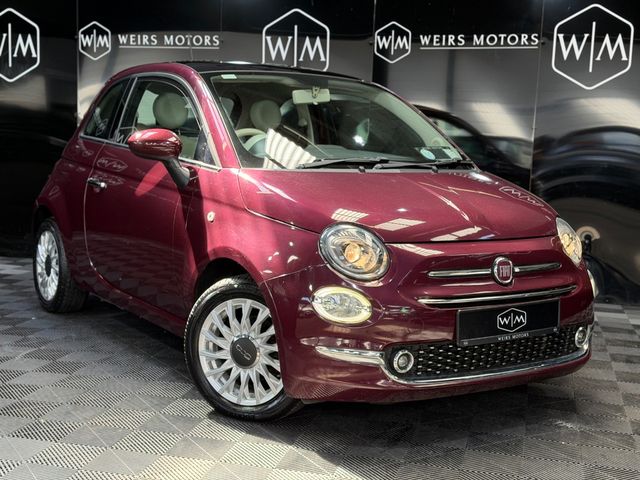 Image for 2016 Fiat 500 1.2 LOUNGE ONE OWNER IRISH CAR 2DR 69BHP