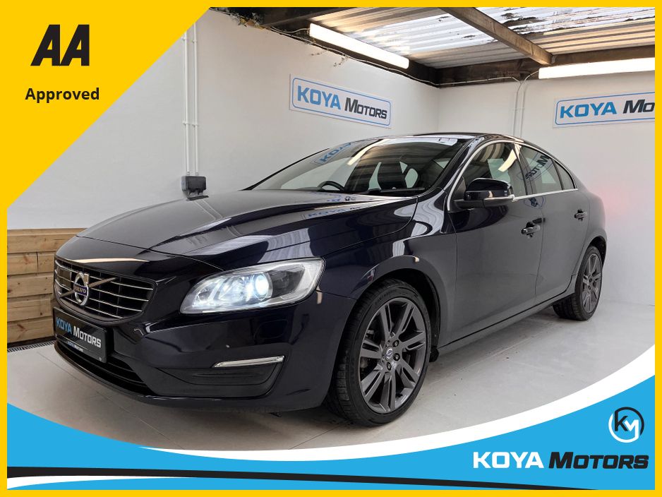 Image for 2016 Volvo S60 2.0 D4 SE LUXURY PLUS DIESEL AUTOMATIC // MASSIVE SPEC // FULL HEATED LEATHER // REVERSING CAMERA // CRUISE CONTROL // LANE ASSIST // COLLISION WARNING SYSTEM // UPGRADED SPORT ALLOYS