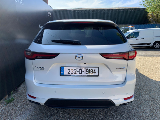 Image for 2023 Mazda CX-60 SUV HYBRID 2.5 PETROL PHEV HOMURA AUTO 5DR // ONE OWNER // FULL SERVICE HISTORY // STUNNING CONDITION // LEATHER SEATS, HEATED/VENTILATED SEATS AND REVERSE CAMERA // 
