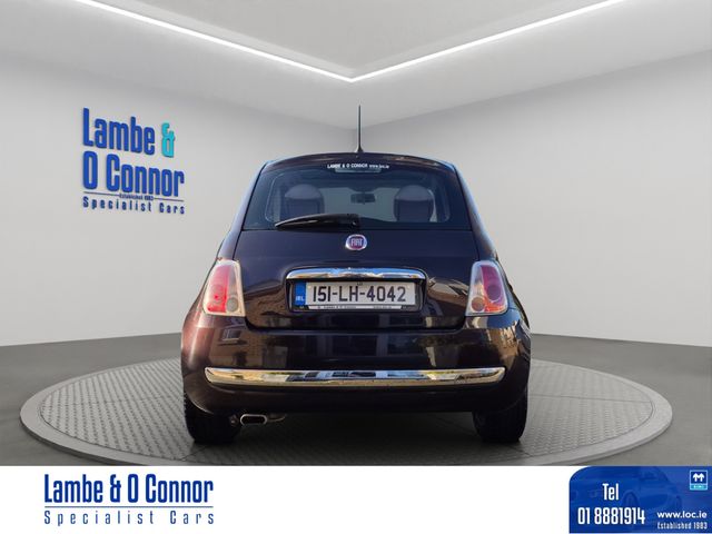 Image for 2015 Fiat 500 1.2 LOUNGE * PAN ROOF * ALLOYS * 