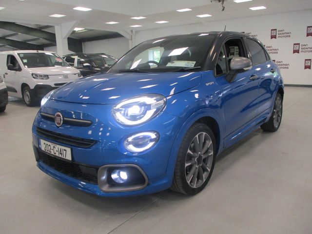 Image for 2020 Fiat 500X Sport 1.0 T Firefly 120HP 5DR-CAMERA-CARPLAY-SAT NAV-LEATHER-SPORT INTERIOR