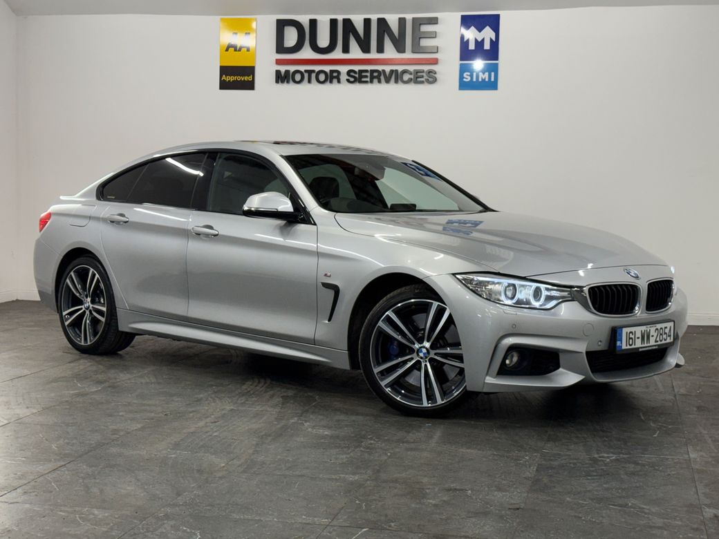 Image for 2016 BMW 4 Series **435D**XDRIVE M SPORT**313BHP**GRANCOUPE**PRO MODEL**SUNROOF**XENON HEADLIGHTS AND TAILIGHTS**19'' DIAMOND CUT WHEELS**HARMON KARDON SPEAKERS**BIG SCREEN MEDIA**HEADS UP DISPLAY
