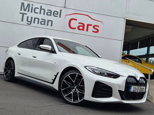 Image for 2022 BMW i4 eDrive40 M Sport, Upgraded 20" Alloys, 1/2 Leather, CarPlay, Camera, Parking Sensors, Privacy Glass