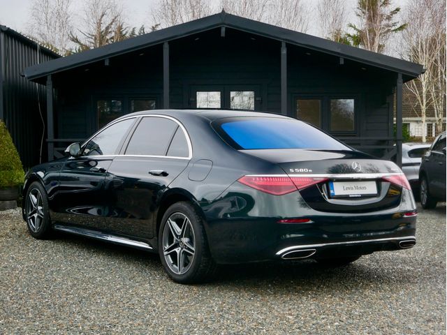 Image for 2023 Mercedes-Benz S Class S 580e 4Matic LWB AMG Line, BURMESTER SOUND SYSTEM, AIR SUSPENSION, LED HEADLIGHTS, REAR VIEW CAMERA